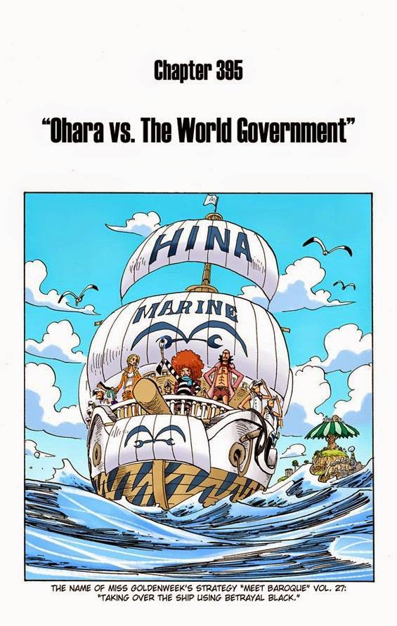 One Piece Digital Colored Chapter 395 image 02